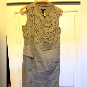 Alfani tan sleeveless dress